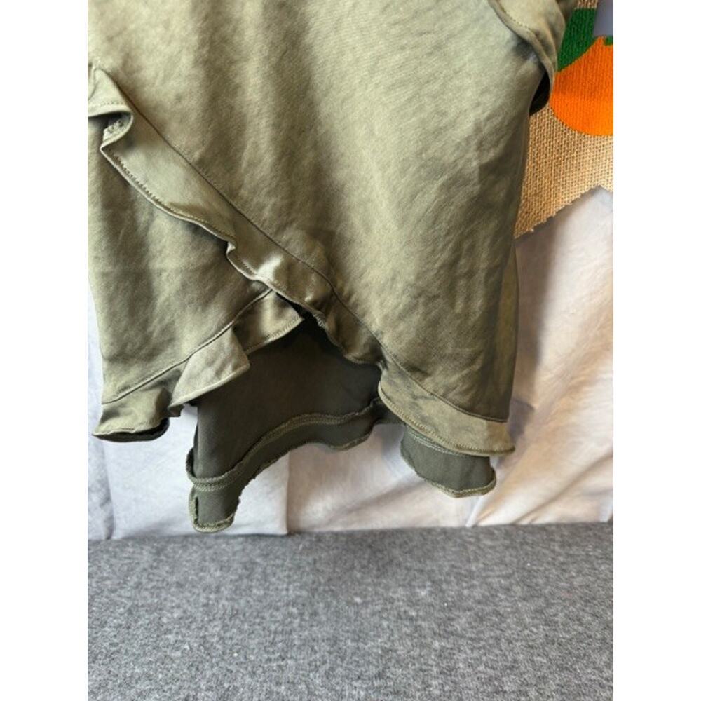 Melrose and Market Olive Green Ruffle Cami Top Size XS - Picture 6 of 7